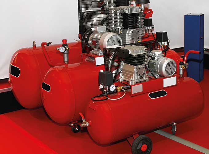 3 Air Compressors Different sizes